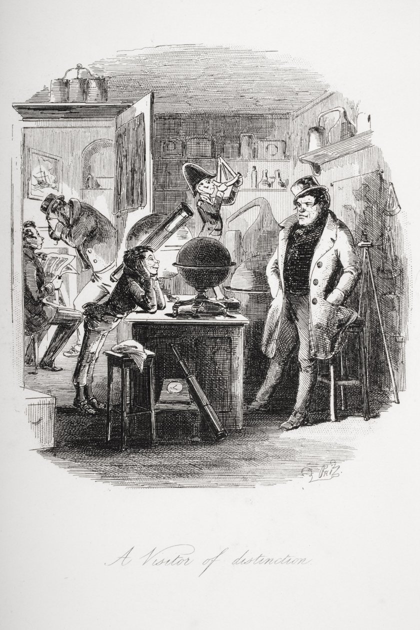 Ein Besucher von Rang, Illustration aus 