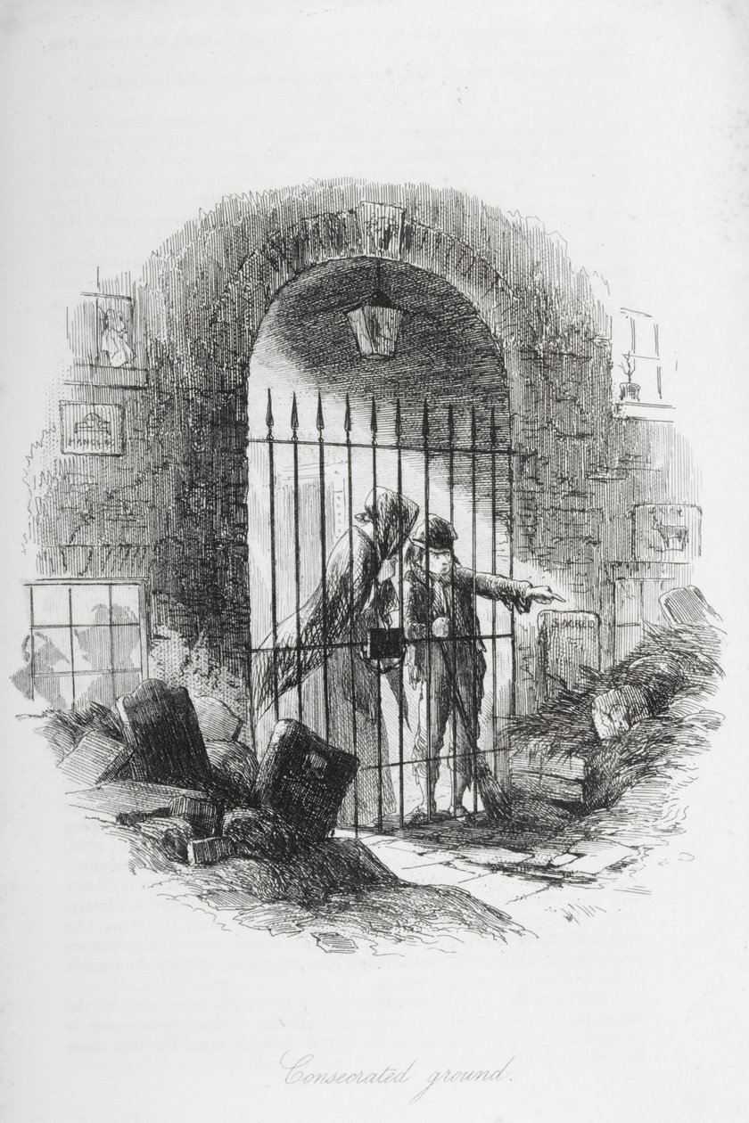 Geweihter Boden, Illustration aus 