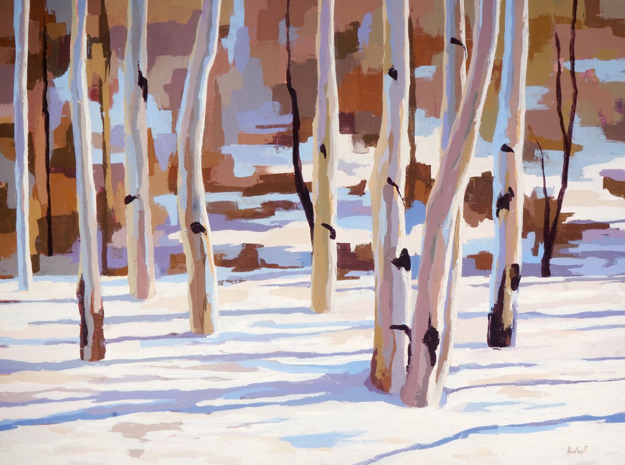 Fuge in Blau von Hadley Rampton