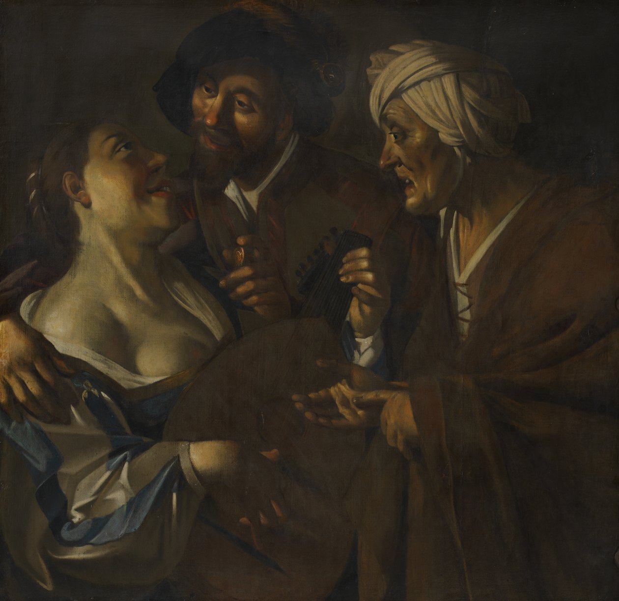 Kupplerin, Fälschung nach Dirck van Baburen, ca. 1930-45 von Han van Meegeren