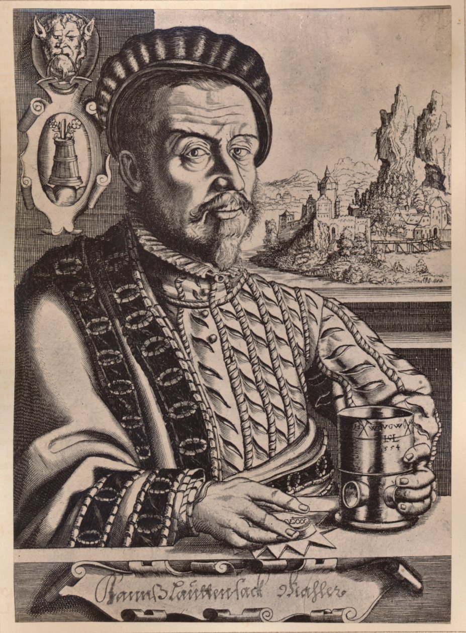 Hans Sebald Lautensack, deutscher Druckgrafiker, Zeichner und Medailleur, 16. Jahrhundert, 1894 von Hanns Sebald Lautensack