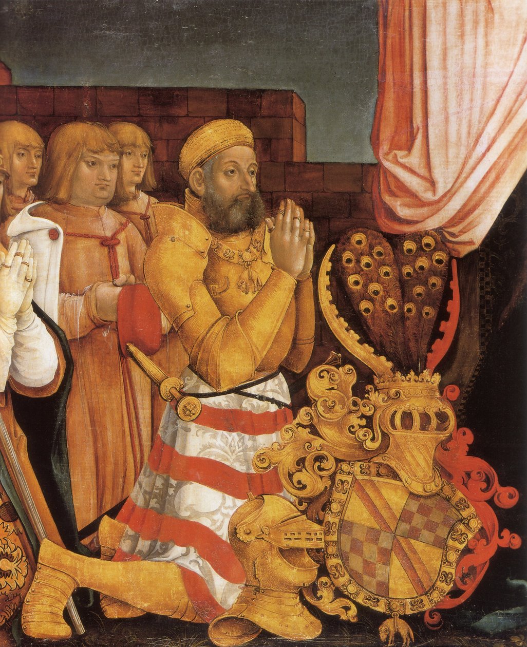 Markgraf Christoph I. von Baden von Hans Baldung Grien