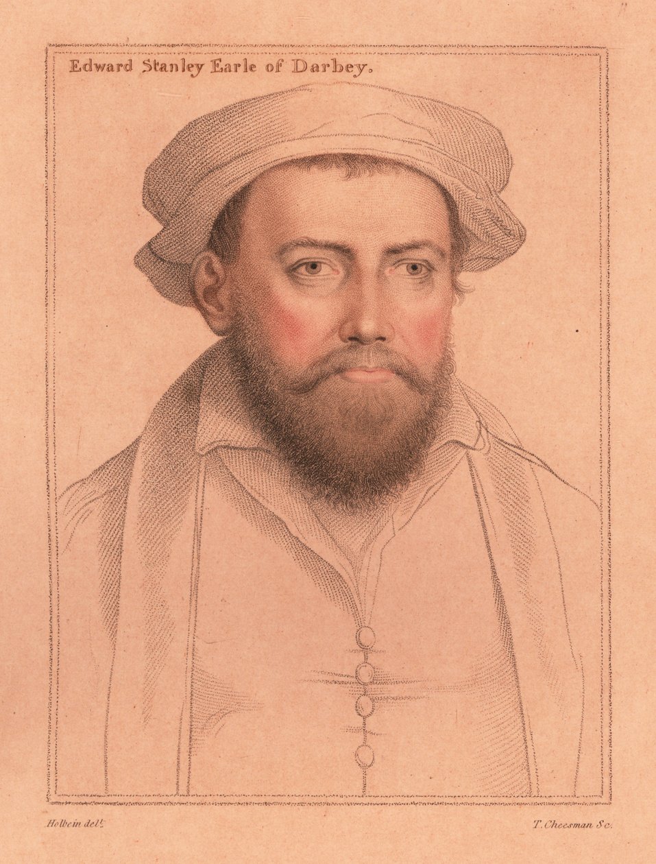 Edward Stanley, 3. Earl of Derby von Hans (after) Holbein the Younger