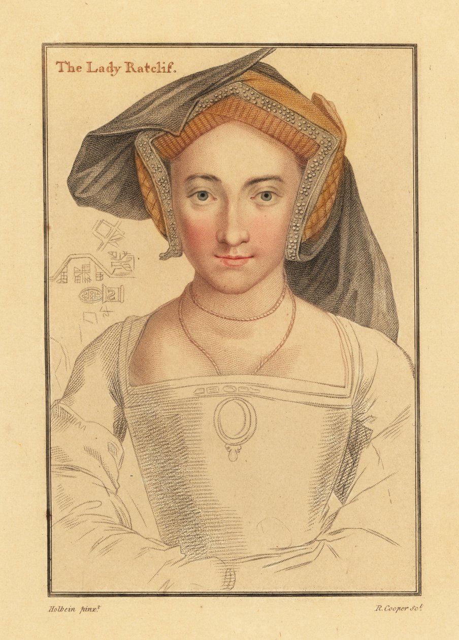 Mary Radcliffe, Ehefrau von Robert von Hans (after) Holbein the Younger