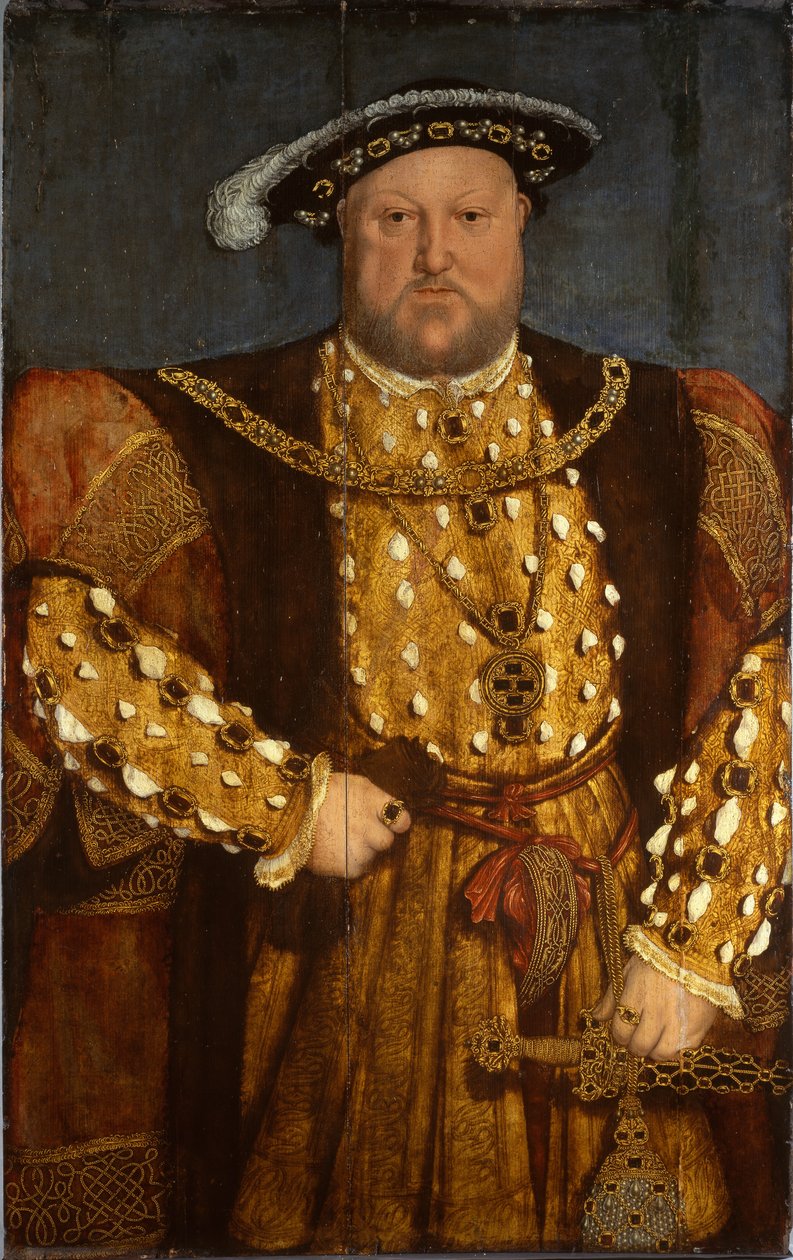 Porträt von König Heinrich VIII. von Hans (after) Holbein the Younger