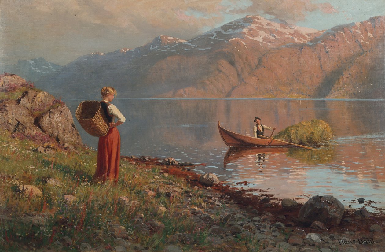 Verabredung am Fjord von Hans Andreas Dahl