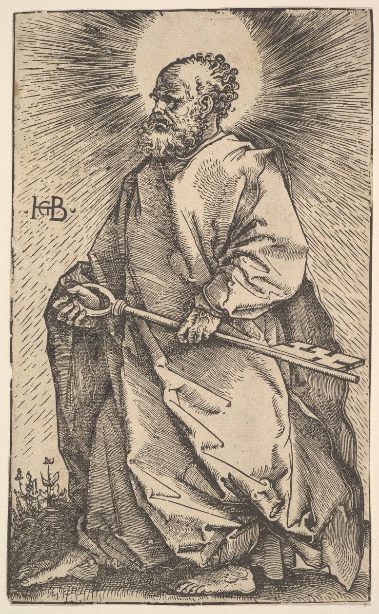 St. Peter aus Christus und die Apostel von Hans Baldung