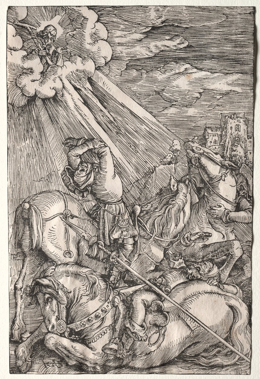 Die Bekehrung des heiligen Paulus von Hans Baldung