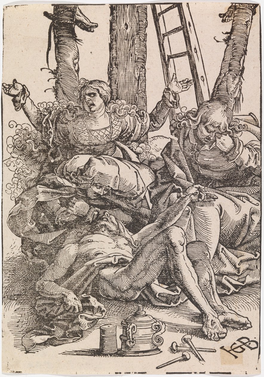 Die Beweinung Christi von Hans Baldung Grien