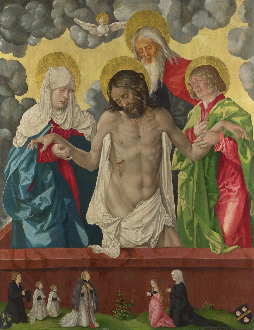 Die Dreifaltigkeit und mystische Pietà von Hans Baldung Grien