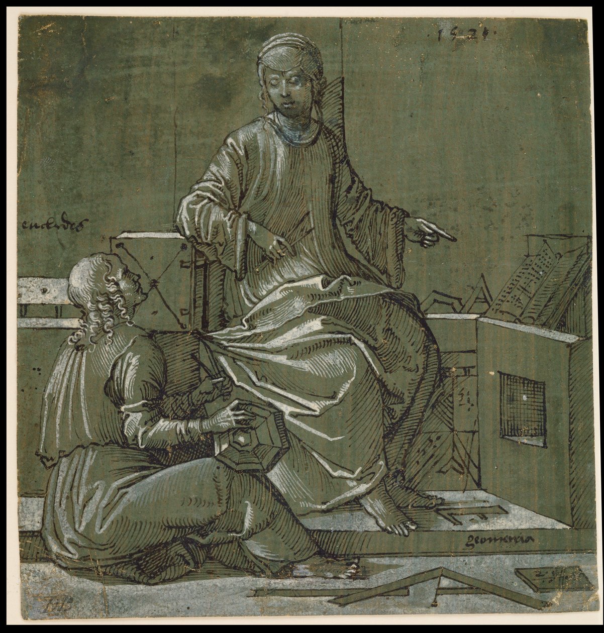 Euklid und die Geometrie von Hans Brosamer