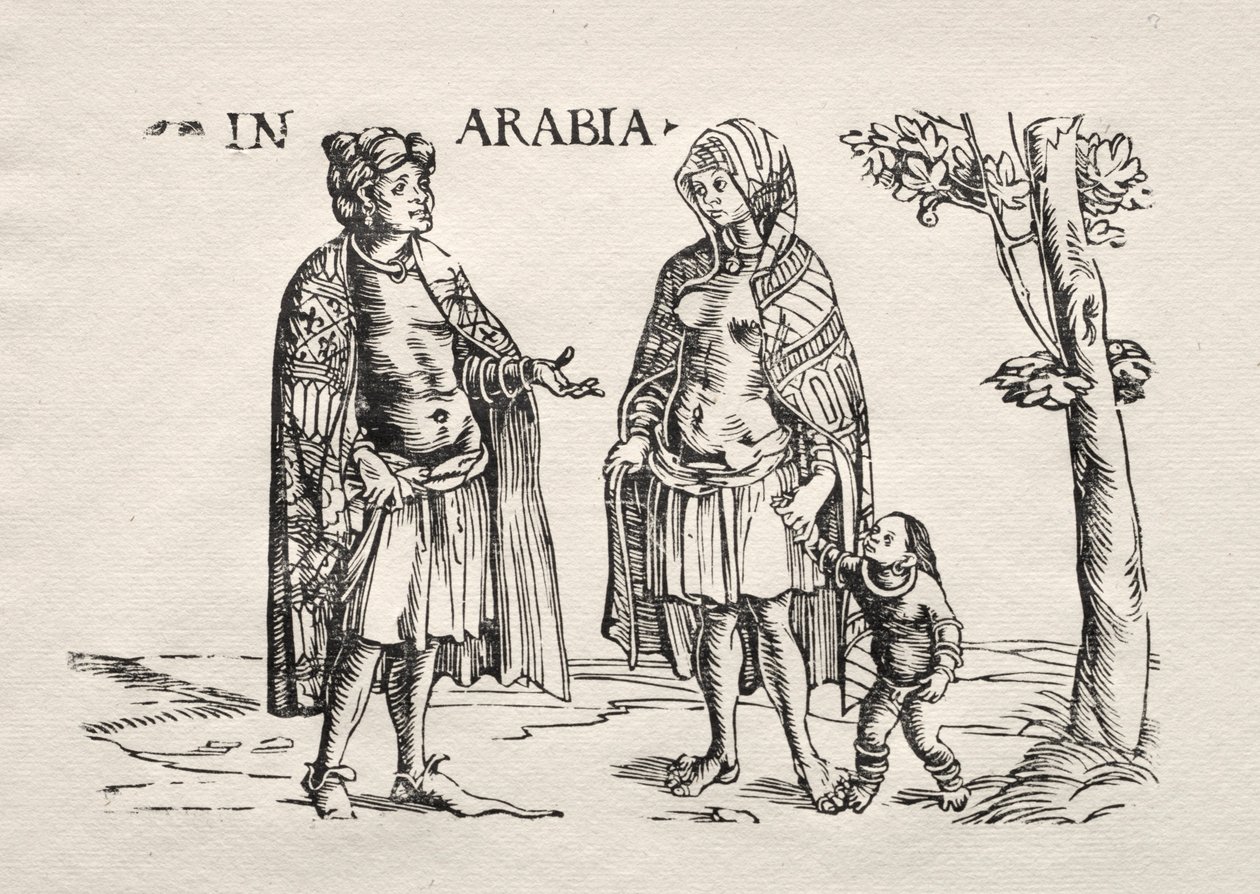 Einheimische aus Arabien und den Indischen Inseln von Hans Burgkmair