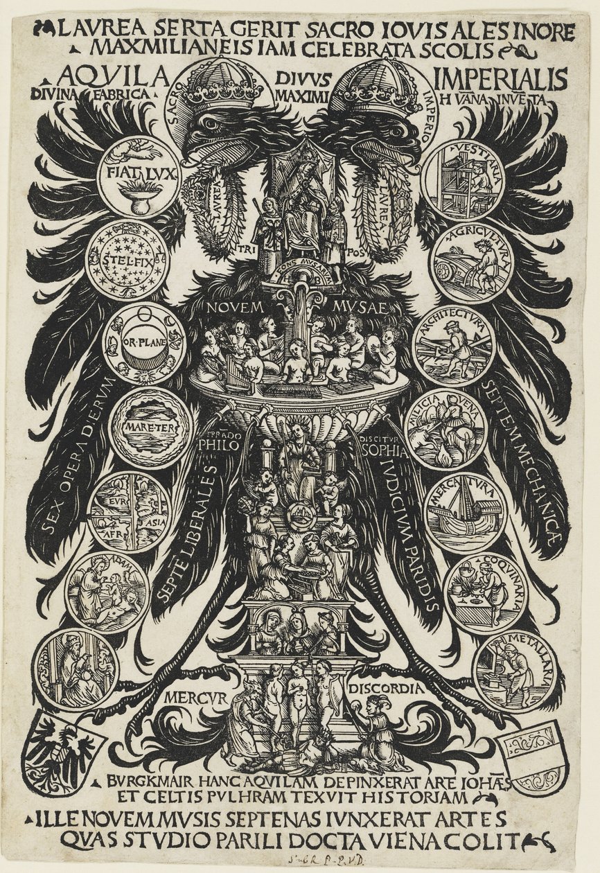 Der Triumph des Kaisers Maximilian, ca. 1507 von Hans Burgkmair