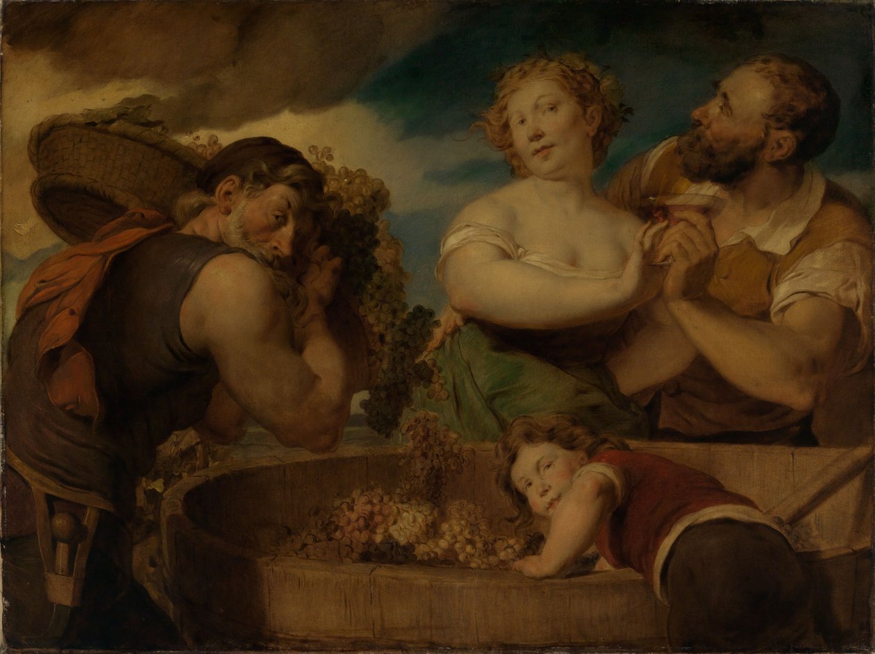 Weinlese von Hans Canon