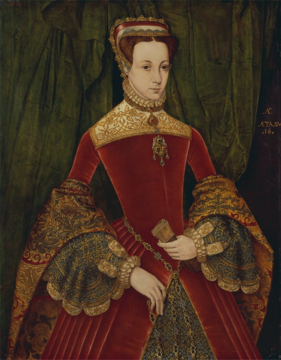 Porträt von Mary Fitzalan, Herzogin von Norfolk von Hans Eworth