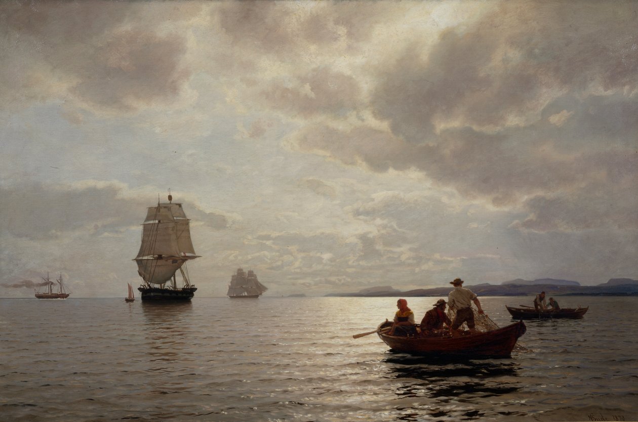 Vom Oslofjord von Hans Gude
