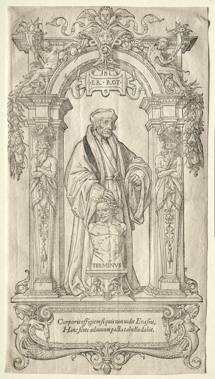 Erasmus von Rotterdam von Hans Holbein
