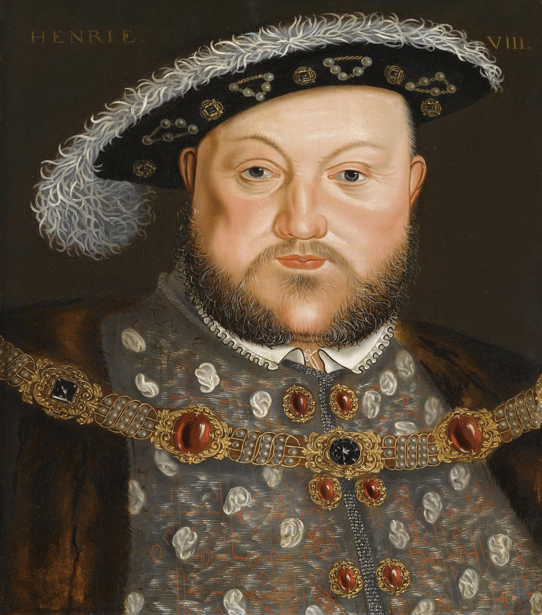 Porträt von König Heinrich VIII. von England von Hans, Holbein