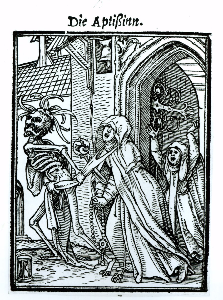 Der Tod und die Äbtissin, aus 