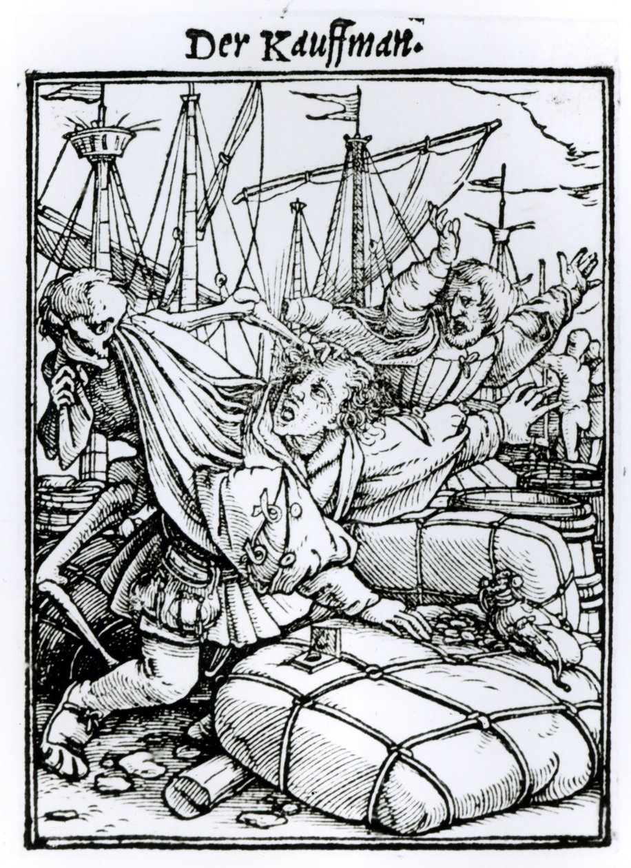 Der Tod und der Kaufmann, aus 