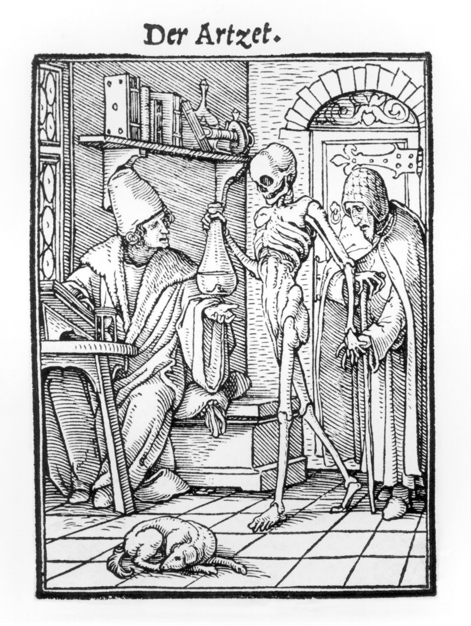 Der Tod und der Arzt, aus 