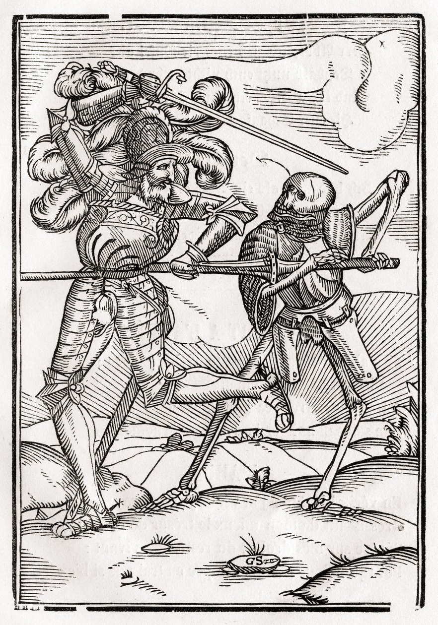 Der Tod kommt zum Ritter oder Grafen, aus 
