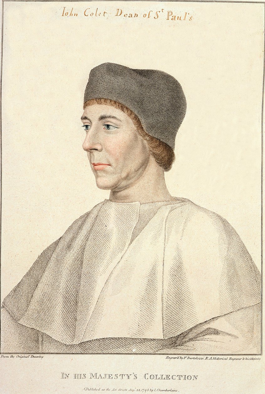 John Colet (ca. 1467-1519), Dekan von St. Paul