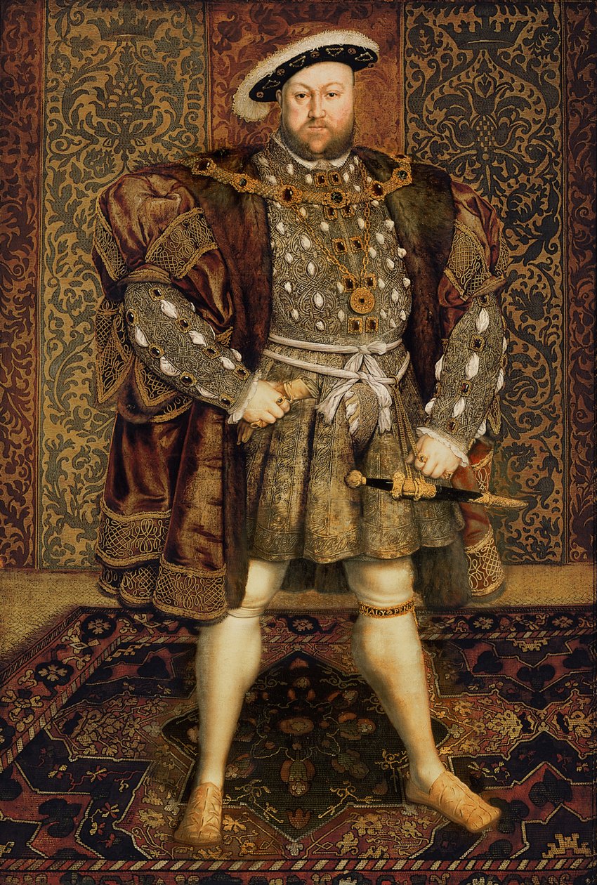 König Heinrich VIII. von Hans Holbein der Jüngere