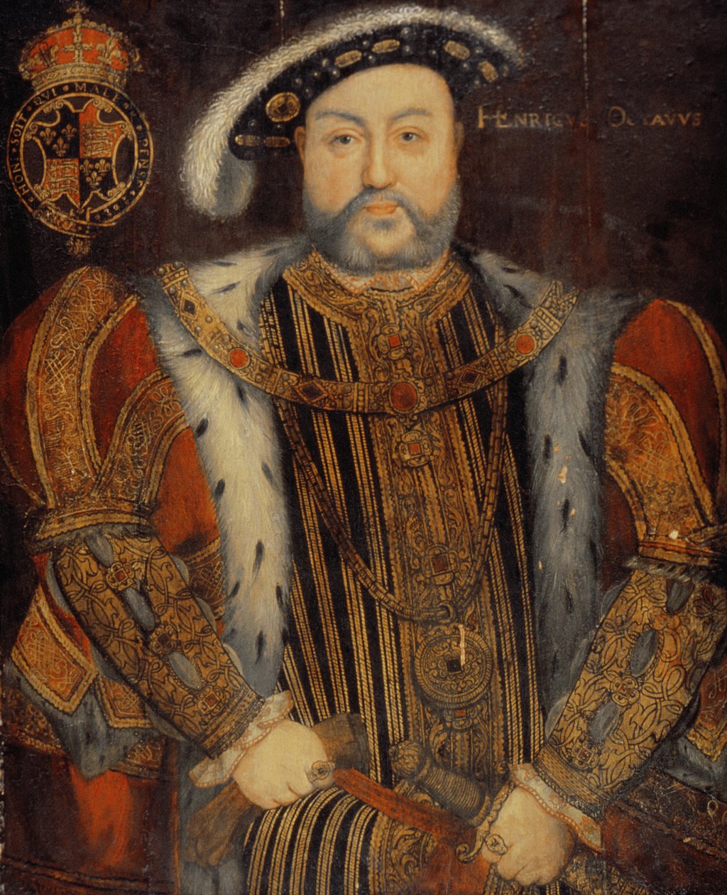 Porträt von Heinrich VIII. (1491-1547) von Hans Holbein der Jüngere