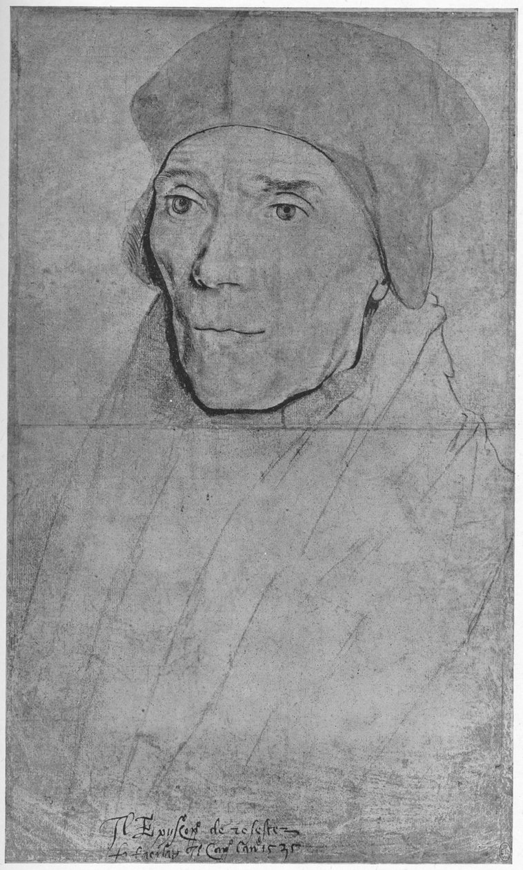 Kardinal Fisher, Bischof von Rochester, 1532-1534, 1945 von Hans Holbein der Jüngere