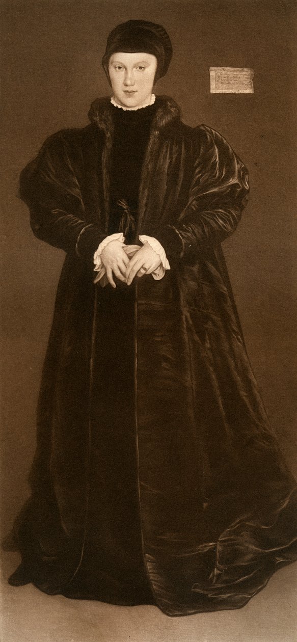 Christina von Dänemark, Herzogin von Mailand, 1538, 1902 von Hans Holbein der Jüngere