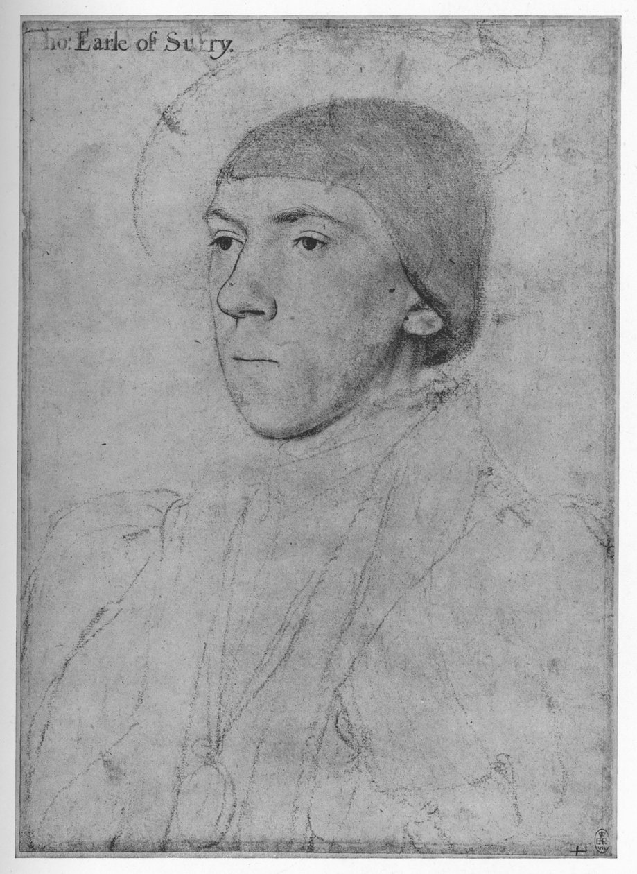 Henry Howard, Earl of Surrey von Hans Holbein der Jüngere