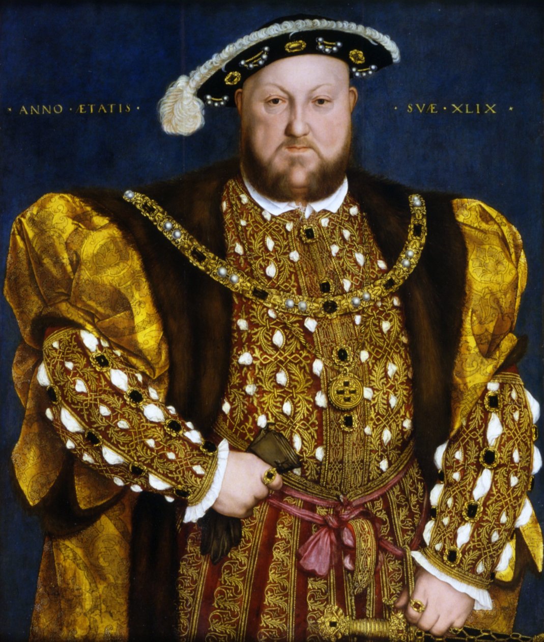Porträt von Heinrich VIII. von England von Hans Holbein the Younger