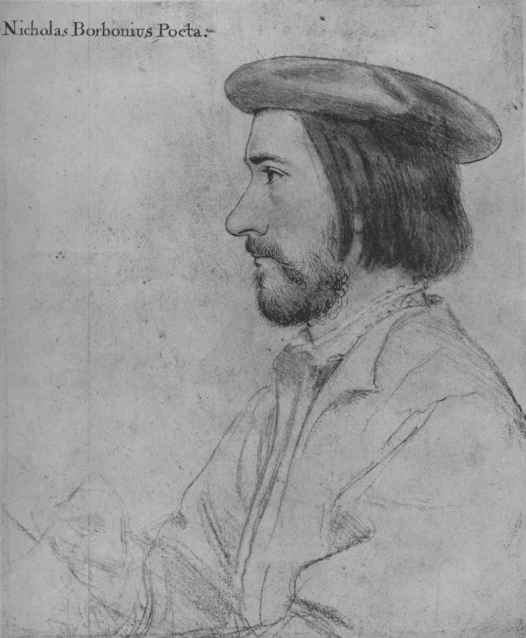 Nicholas Bourbon der Ältere, 1535 1945 von Hans Holbein der Jüngere