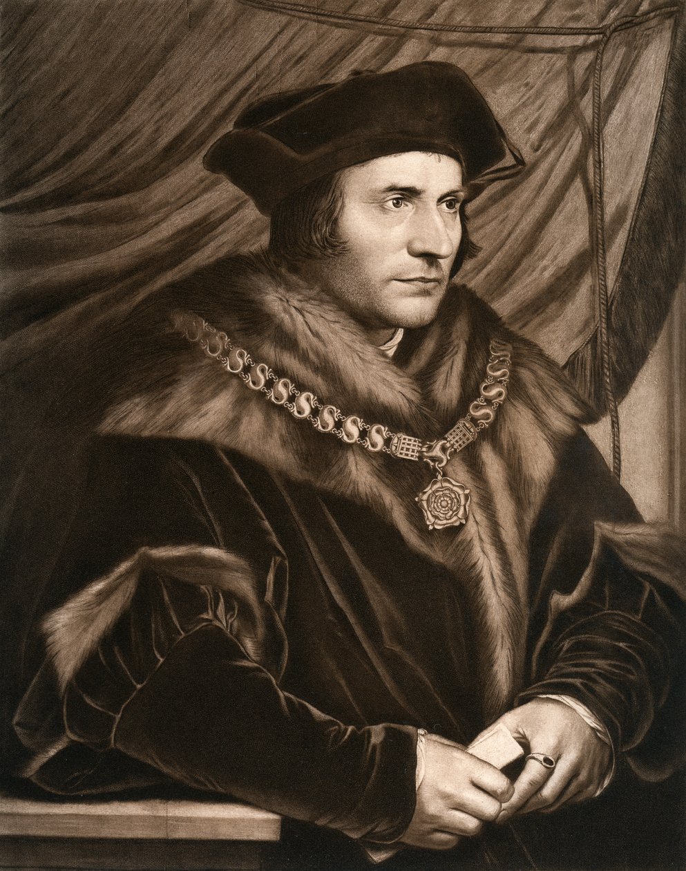 Sir Thomas More, 1527, 1902 von Hans Holbein der Jüngere
