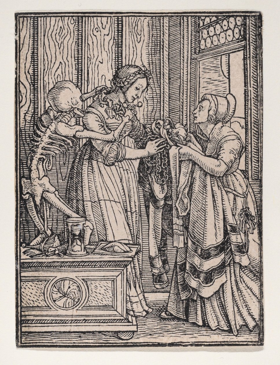 Die Gräfin, aus „Der Totentanz“ von Hans Holbein the Younger
