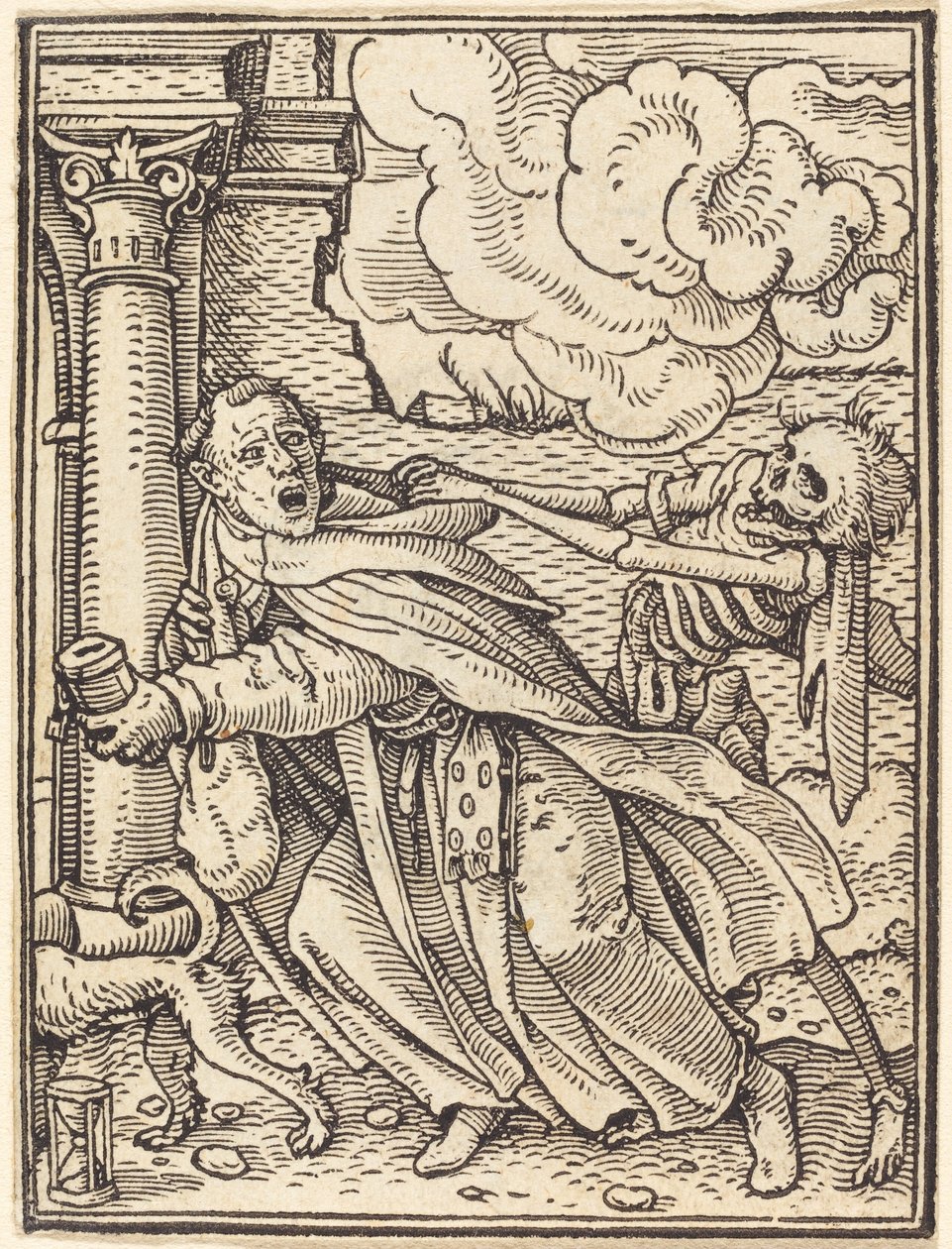 Der Bettelmönch von Hans Holbein the Younger