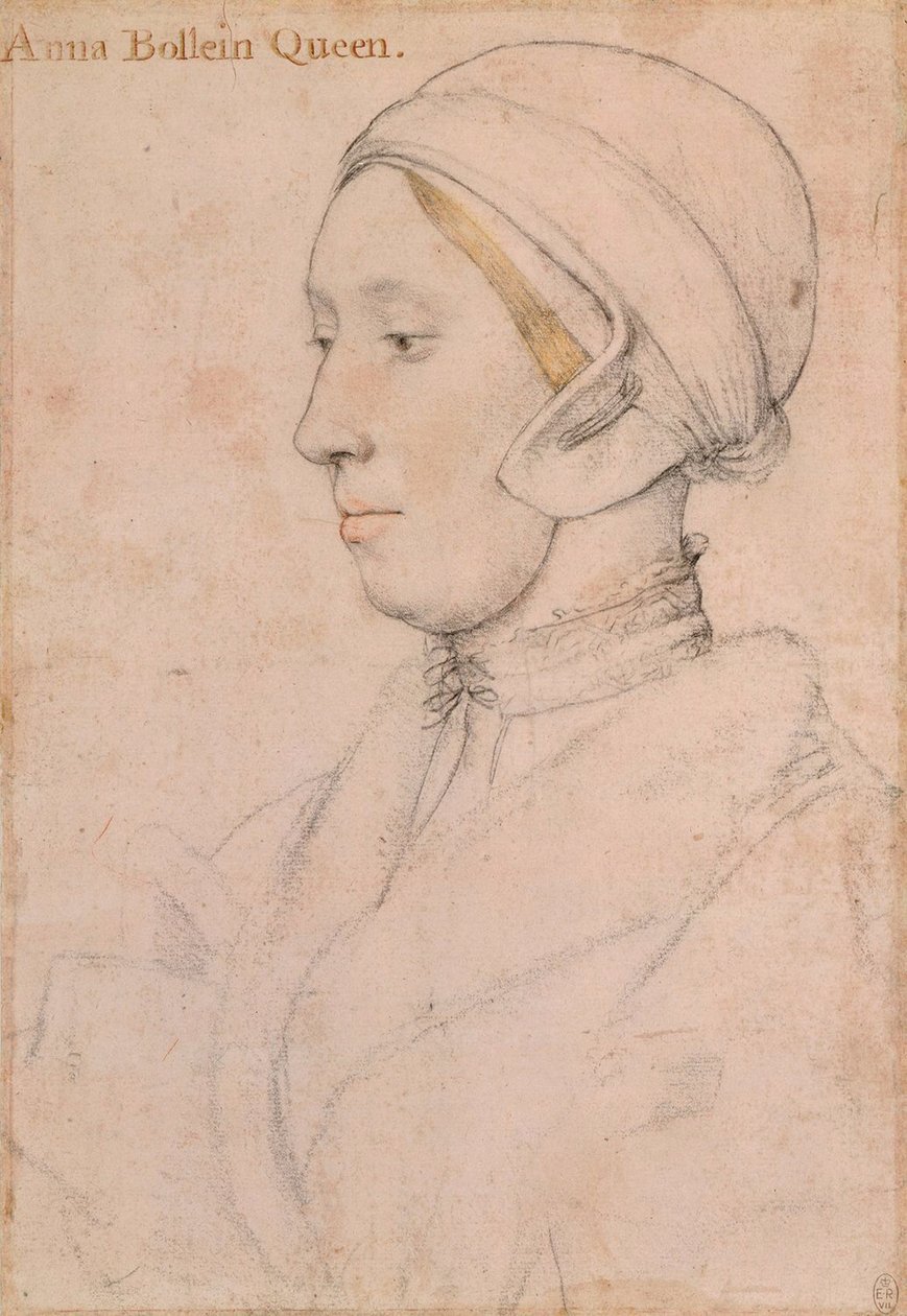 Unbekannte Dame Anne Boleyn, 1536 von Hans Holbein der Jüngere