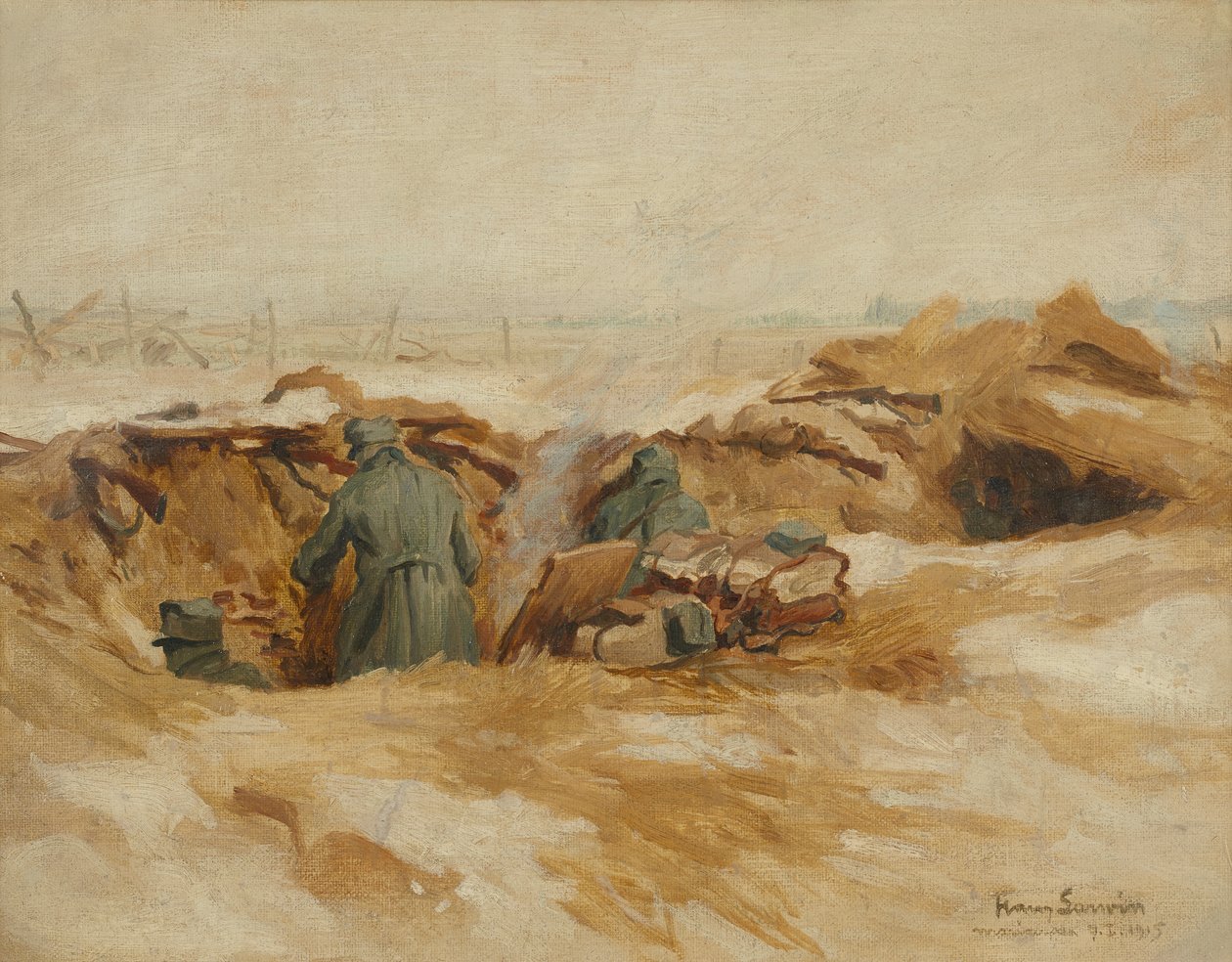 Graben von Hans Larwin