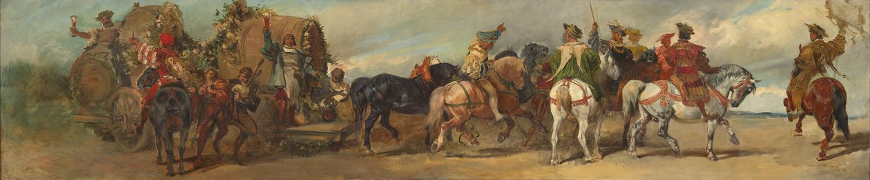 Entwurf zum Festzug 1879 - Die Bierbrauer von Hans Makart