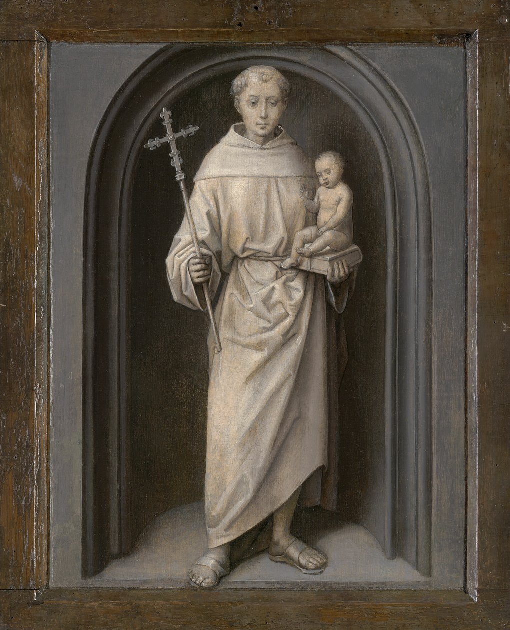 Heiliger Antonius von Padua von Hans Memling