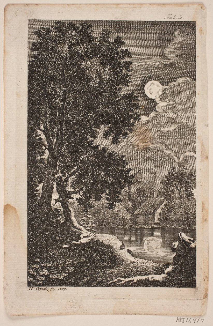 Illustration zu "Fabeln für das schöne Geschlecht" von Hans Quist