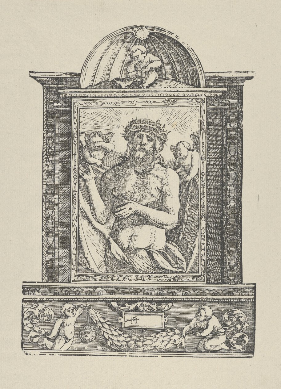 Ecce Homo Mann der Schmerzen, 1922 von Hans Schäufelein the Elder