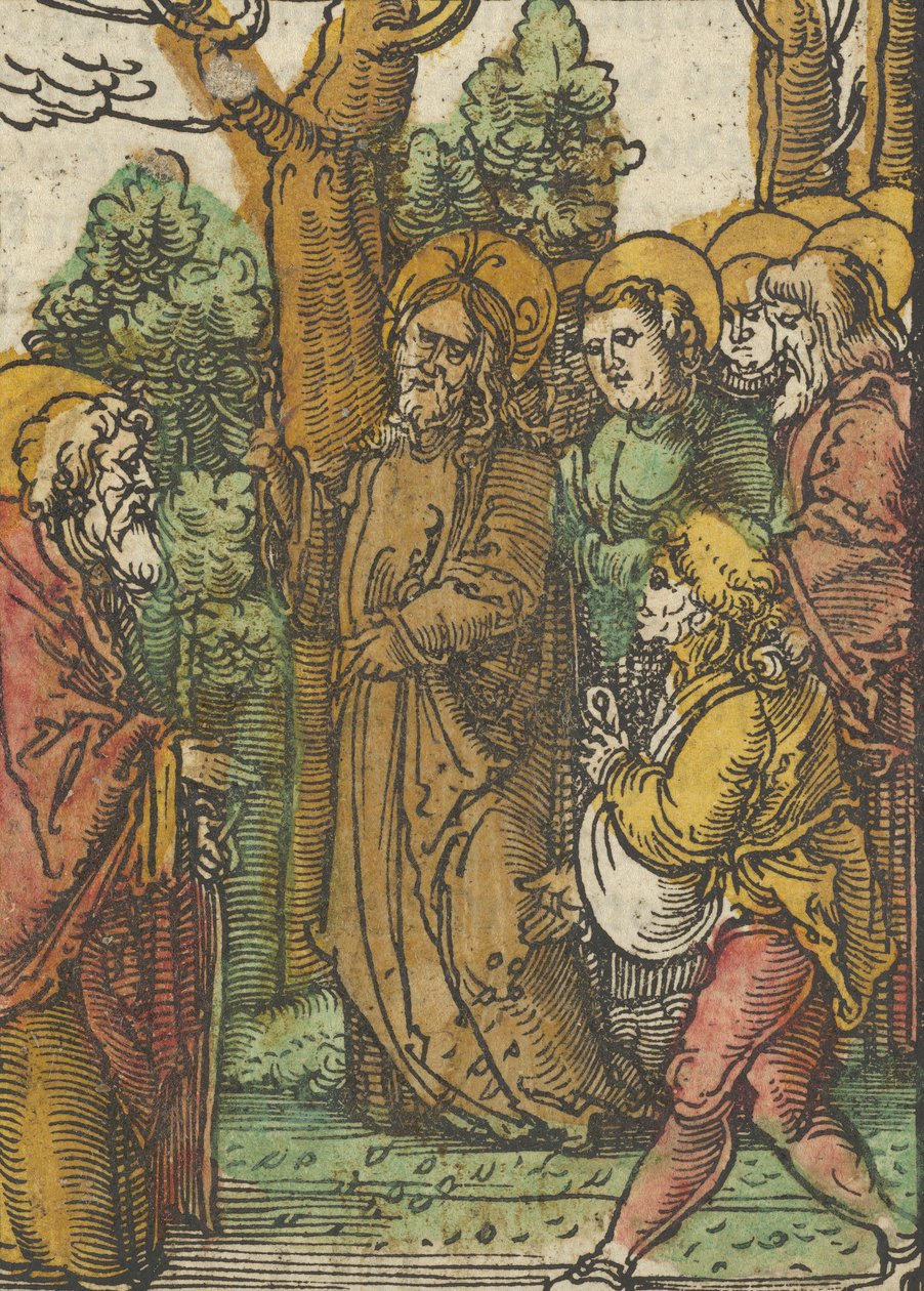 Das Gleichnis vom Sämann und dem Unkraut, aus Das Plenarium von Hans Schäufelein the Elder