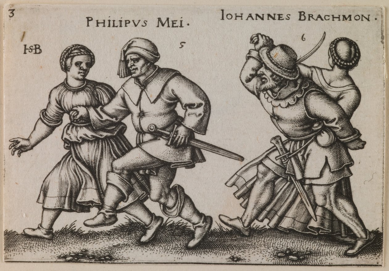 "Mai und Juni" aus der Serie "Das Fest der Bauern oder Die zwölf Monate" von Hans Sebald Beham