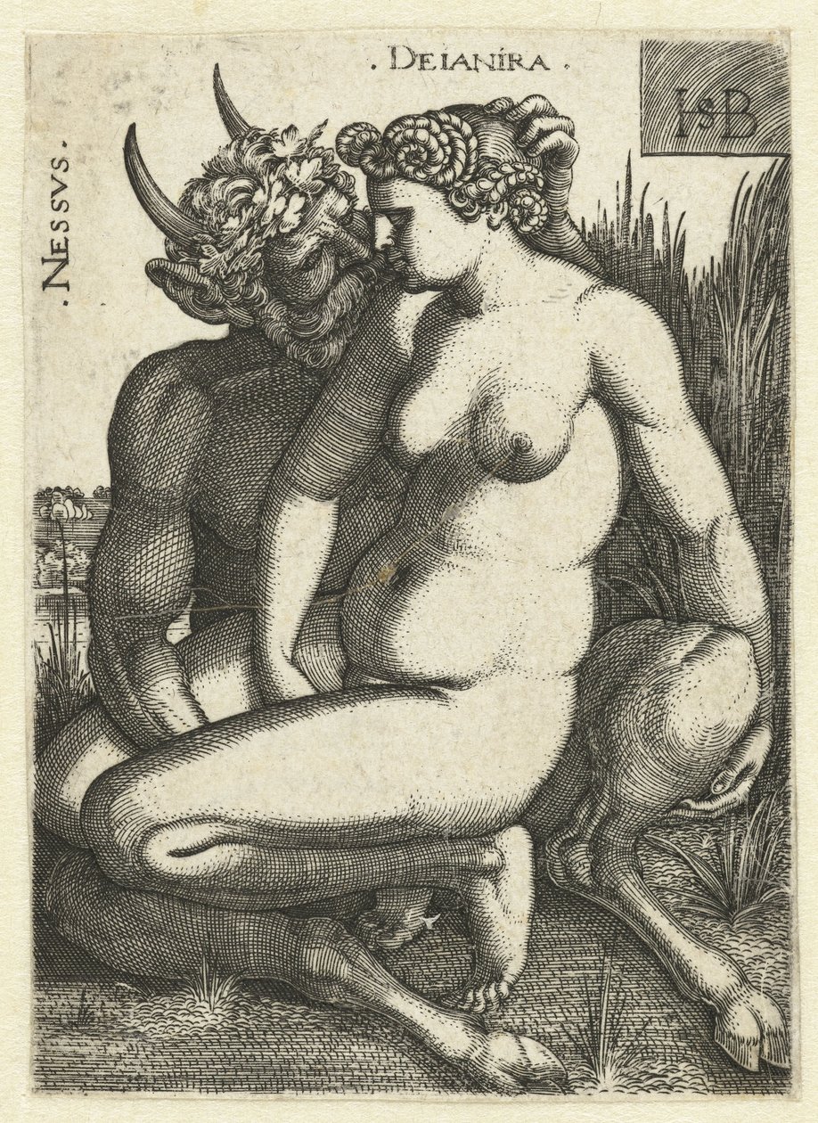 Nessus und Deïanira von Hans Sebald Beham