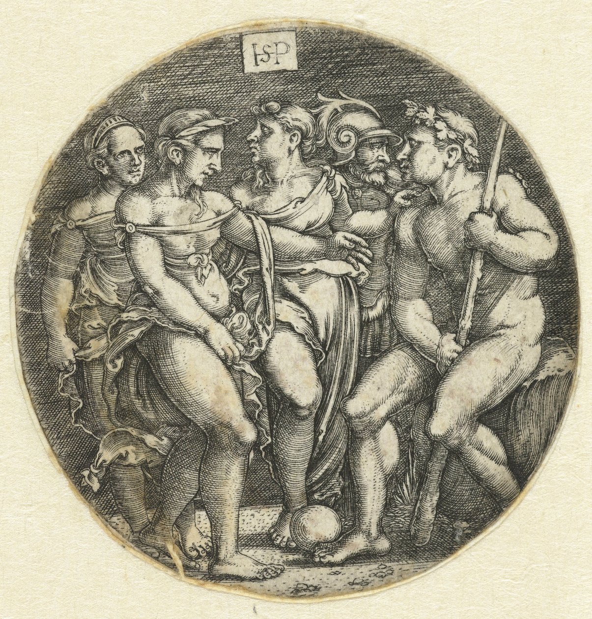 Das Urteil des Paris von Hans Sebald Beham