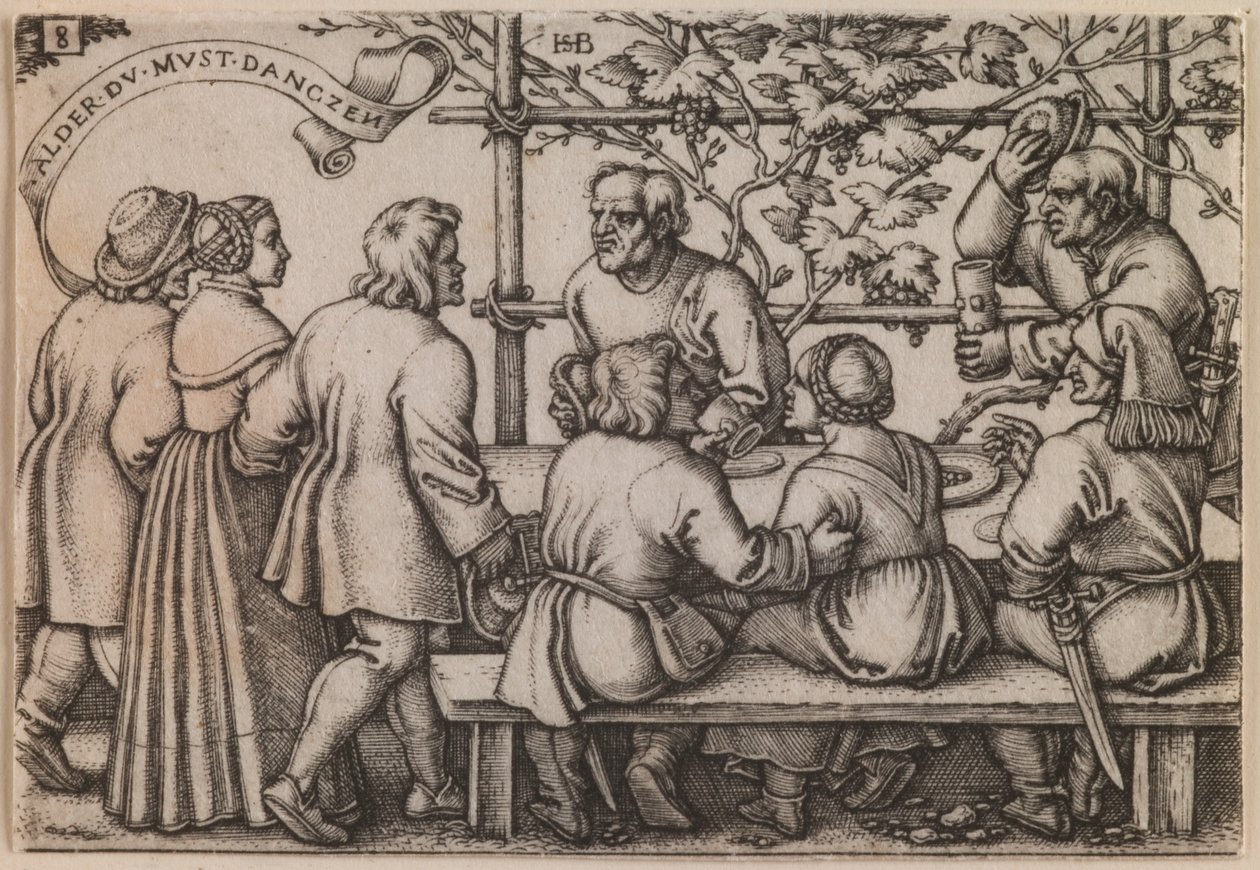 "Bauernfest" aus der Serie "Das Bauernfest oder Die zwölf Monate" von Hans Sebald Beham