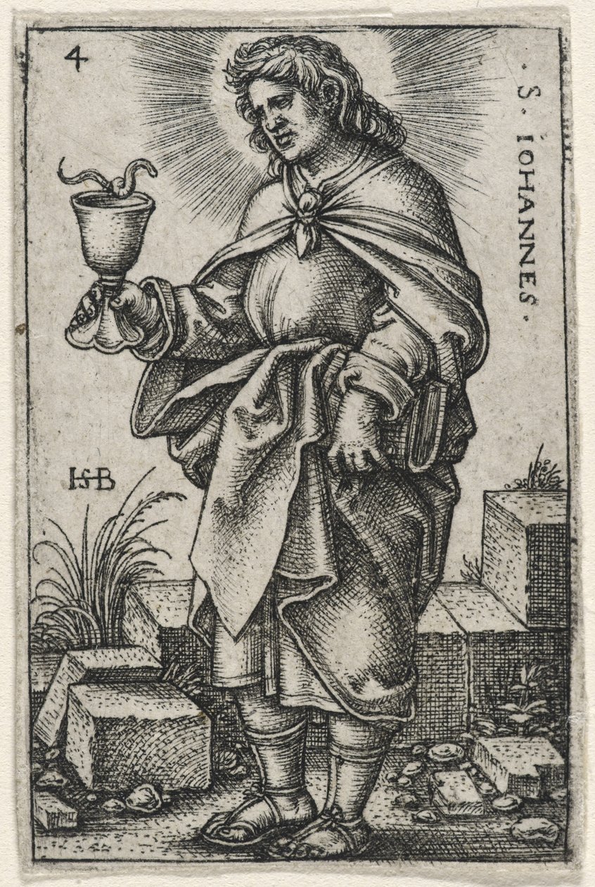 St. Johannes, 1541-46 von Hans Sebald Beham