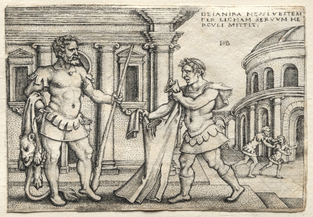 Herkules erhält das mit Nessus